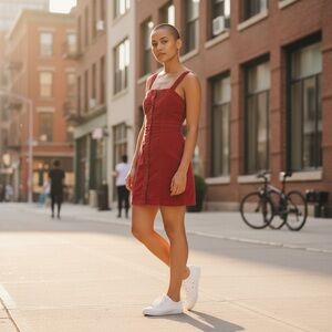 DRESS Forever 21 Contemporary Red Dress